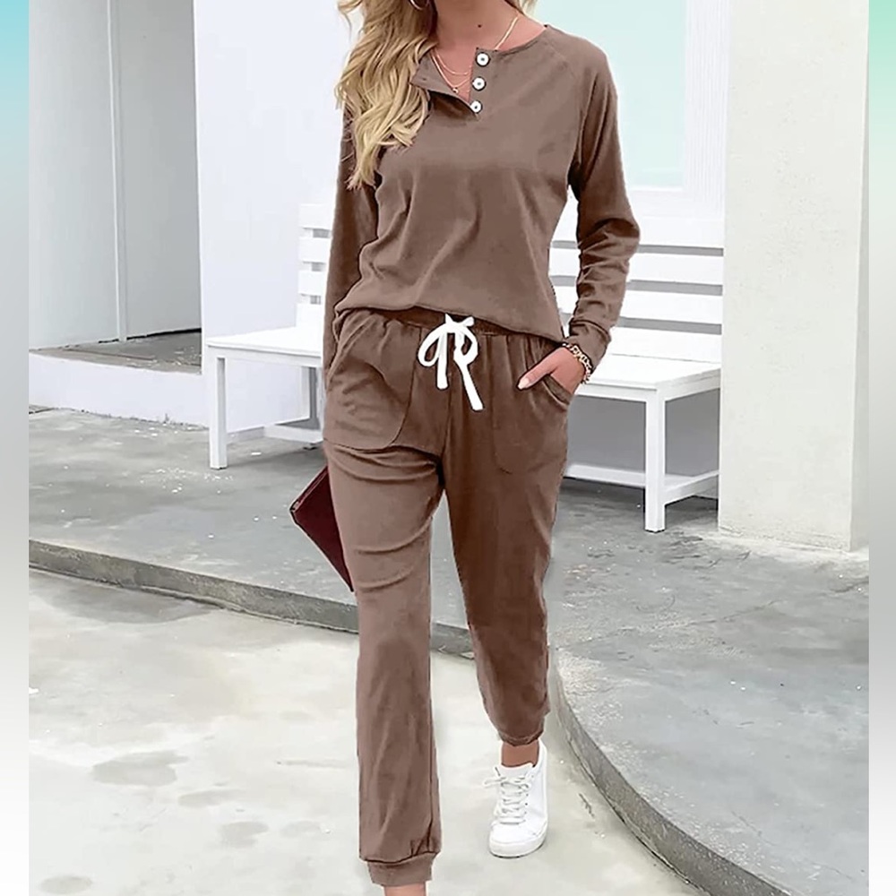 Large. Fleece matching set